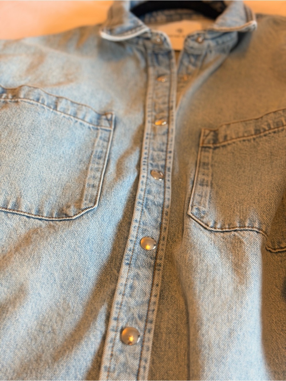 ANINE BING Dante Denim Shirt - Picture 9 of 11